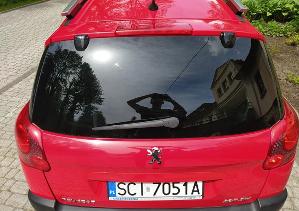 Peugeot 207 cena 9200 przebieg: 255100, rok produkcji 2008 z Wisła małe 172